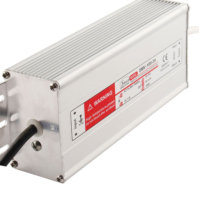 Controlador led de voltaje constante para exteriores SMV-100 100W